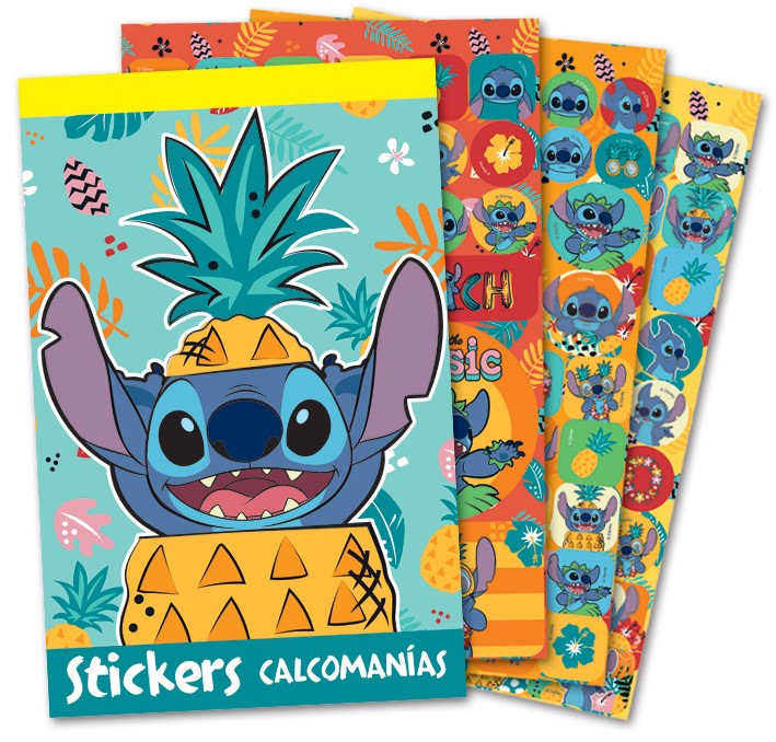 Calcomanía Block Lilo & Stitch 2 c/250 en 6 hojas 15×23.1cm granmark® 152-886 Pieza 751214930736 01