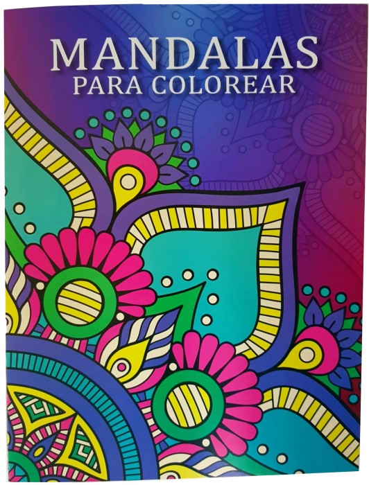 Cuaderno p/Colorear Mandalas Azul c/16 Paginas Carta granmark® 776-62 Pieza 751214749192 02