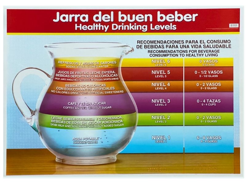 Póster Didáctico Jarra del buen beber 70×50cm granmark® 1368-1 Pieza 751214536013 01