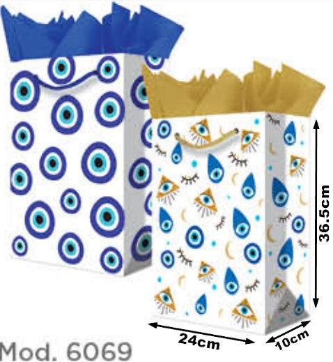 Bolsa p/RegaloTodaOcasión Ojo Turco Grand 24×36½+10 granmark® 845-6069/6 Pieza 751214662095 01