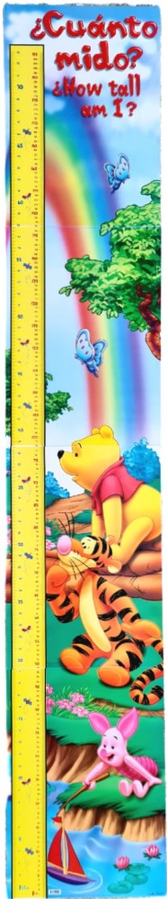Póster Didáctico Regla Cuanto Mido? Winnie Pooh 35×195cm granmark® 1308-2 Pieza 751214209429 01