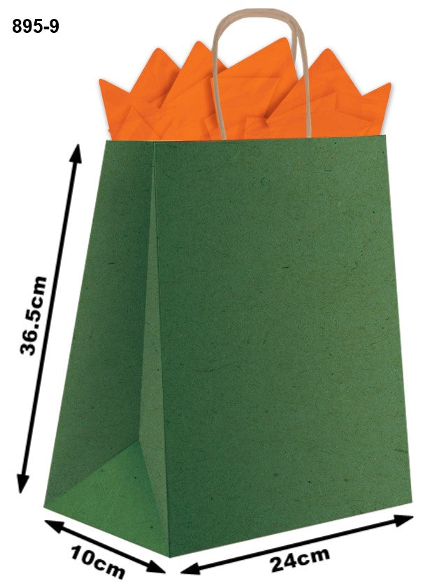 Bolsa p/Regalo Kraft Verde Grand 24×36½+10 granmark® 895-9/6 Pieza 751214436030 01