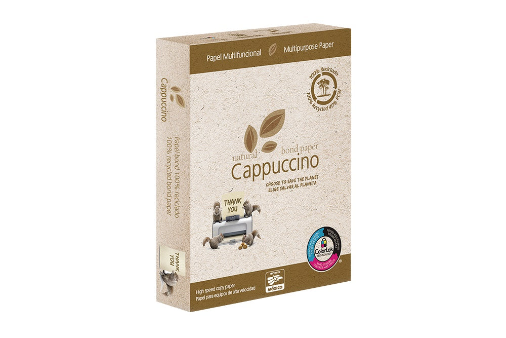 Bond Natural Bond Paper c/500 37kg Cappuccino Carta 75g Copamex® Resma 7502237373474 03