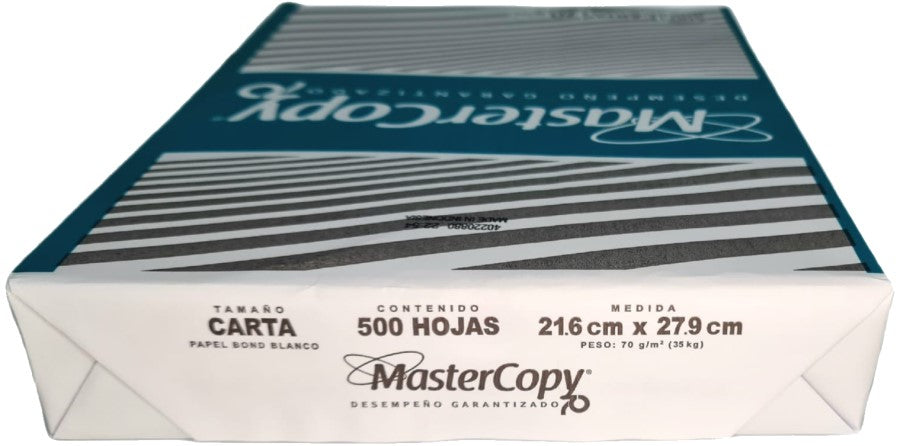 Bond MasterCopy paquete c/500 35kg Blanco 95% Carta 70g Copamex® [Resma] 7502237378981 3