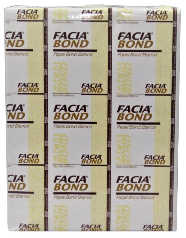Bond Facia paquete c/500 29kg Blanco Carta 60g Copamex® Resma 7502237370169 01