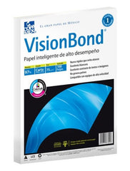 Bond Hojas Visión pack c/100 37kg Blanco 97% Carta 75g Copamex® [Cien hojas] 7502237373016