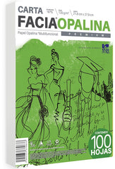 Papel Opalina Facia pack c/100 120g Blanco 97% Carta Copamex® [Cien hojas] 7502237370633