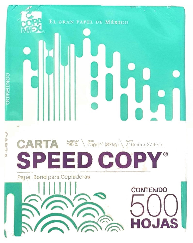 Bond Speed Copy paquete c/500 37kg Blanco 95% Carta 75g Copamex® [Resma] 7502237370541 Imagen principal del producto