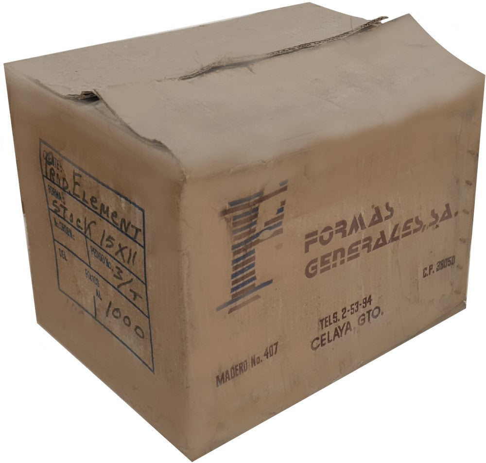 Papel Stock 3 Tanto caja c/1000 Hojas j Pautado-Verde 15×11" Formas Generales® Caja 01