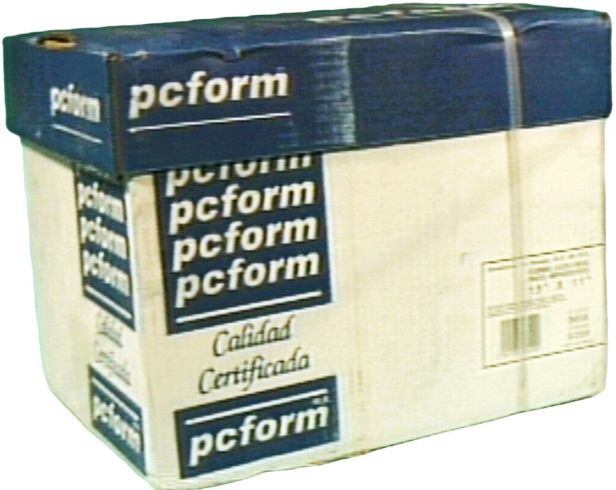 Papel Stock 1 Tanto caja c/3000 Hojas d Pautado-Verde 9½×11" pcform® Caja 01