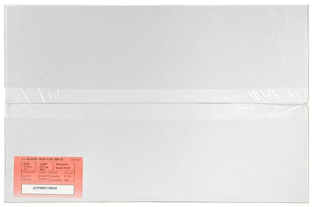 Lamina Litograf.poliéster 11×18.5" Mxp® Placa 01