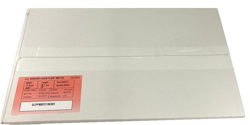 Lamina Litograf.poliéster 8.625×15" Mxp® Placa 01