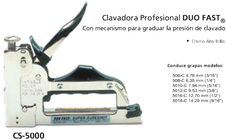 Engrapadora Clavadora Dúo Fast Palanca Pilot® Fifa® CS5000 [Pieza] 2