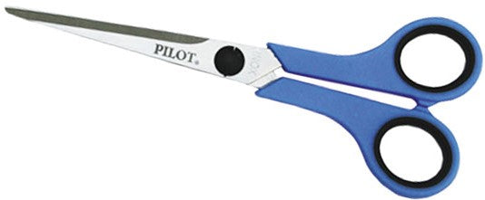 Tijera Multiusos Acero Troquelado 5½" Inoxidable Soft Grip Fifa® Pilot® 14-5.5 [Pieza] 767982016572