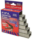 Grapa Industrial corona 12.95mm p/60 hojas pata 09.53mm c/1000 Fifa® HC-38-C #75 Caja 767982000755 0