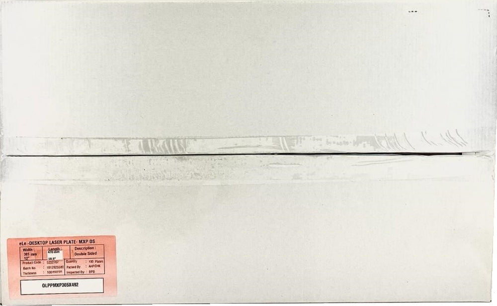 Lamina Litograf.poliéster 12×18.5" Mxp® Placa 01