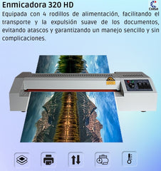 Enmicadora Térmica Trabajo Pesado 32cm Ancho Ciasa® CIASA320HD [Pieza] 2