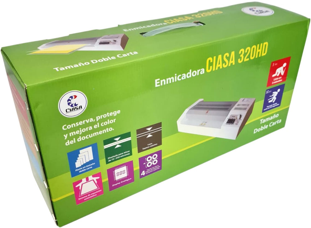 Enmicadora Térmica Trabajo Pesado 32cm Ancho Ciasa® CIASA320HD [Pieza] 7
