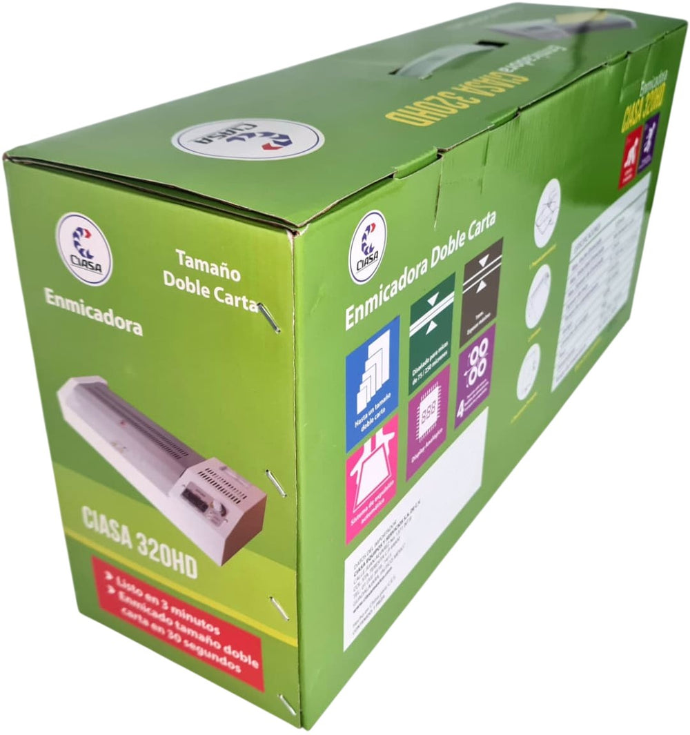 Enmicadora Térmica Trabajo Pesado 32cm Ancho Ciasa® CIASA320HD [Pieza] 9