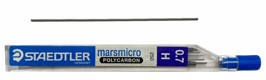 Minas 0.7mm 2H Tubo c/12 Staedtler® 250-07 [Tubo]
