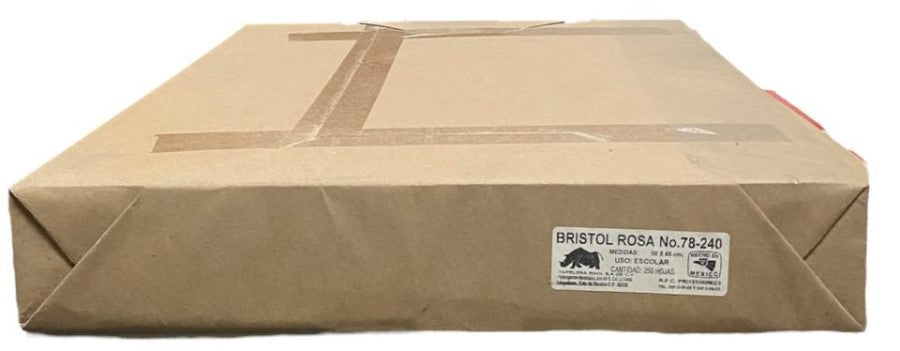 Bristol 78kg Rosa pastel 50×65 240g Crisoba® [Hoja] 7502011119786 2
