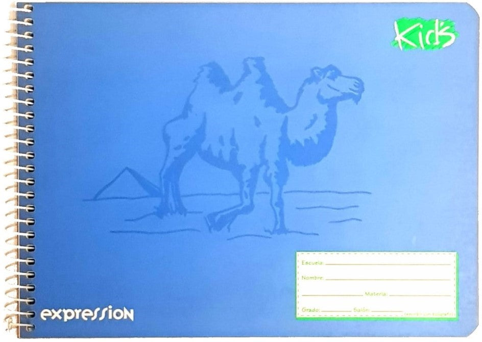 Cuaderno f/ItalianaEspira Kid's Espiral Expression 100 hojas Cuadro 7mm Scribe® 72223 [Pieza] 751459722233