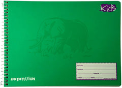 Cuaderno f/ItalianaEspira Kid's Espiral Expression 100 hojas Cuadro 7mm Scribe® 72223 [Pieza] 751459722233 2