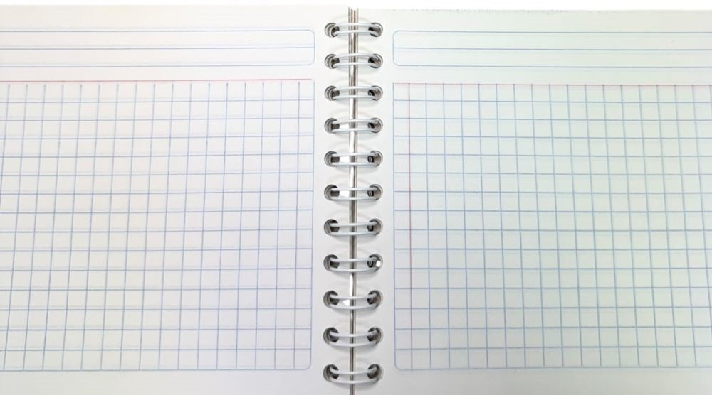 Cuaderno f/ItalianaEspira Kid's Espiral Expression 100 hojas Cuadro 7mm Scribe® 72223 [Pieza] 751459722233 7