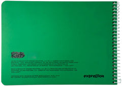Cuaderno f/ItalianaEspira Kid's Espiral Expression 100 hojas Doble Raya Scribe® 72225 [Pieza] 751459722257 4