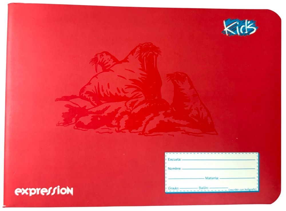 Cuaderno f/ItalianaEngrap Kid's Engrapado Expressio 100 hojas Raya Scribe® 72231 [Pieza] 751459722318