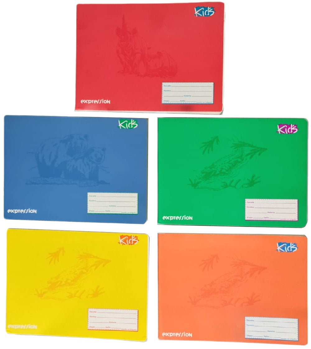 Cuaderno f/Italiana Kid's Expressio Engrapado 100 hojas Cuadro 7mm Scribe® 72233 [Pieza] 751459722332