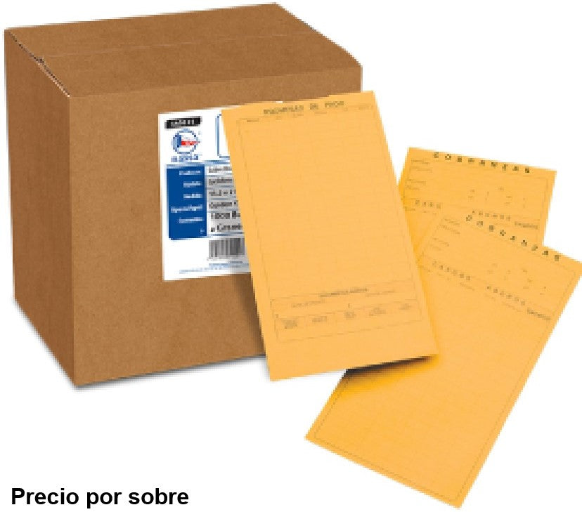 Sobre Bolsa Cobranza 1121 60kg Golden Kraft 11.5×21cm Nassa® IA0115 [Sobre] 7501523715301 2