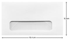 Sobre c/Ventana Celo-Boston pack c/50 90g Blanco Bond Carta 6¾ Nassa® HA0204 [Paquete] 7501523717053 2