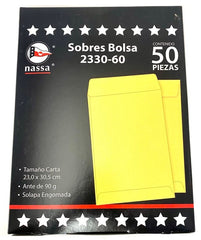 Sobre Bolsa 2330-60 caja c/50 60kg Ante 23×30.5cm Nassa® IA0295 7501523723542