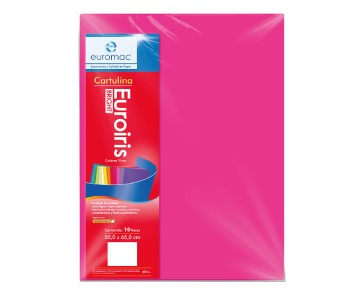 Cartulina Euroiris Euroiris Brillante Rosa Mexicano 50×65cm euromac® EI0025 Hoja 7501523724075 01