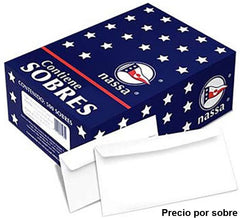 Sobre Boston 50kg Blanco Bond Oficio 10 Nassa® HA0073 [Sobre] 7501523712386