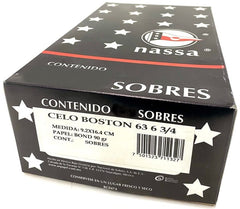 Sobre c/Ventana Celo-Boston 90g Blanco Bond Carta 6¾ Nassa® HA0081 [Sobre] 7501523711327 2