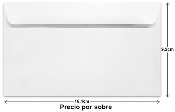 Sobre Boston 50kg Blanco Bond Carta 6¾ Nassa® HA0072 [Sobre] 7501523711020 2