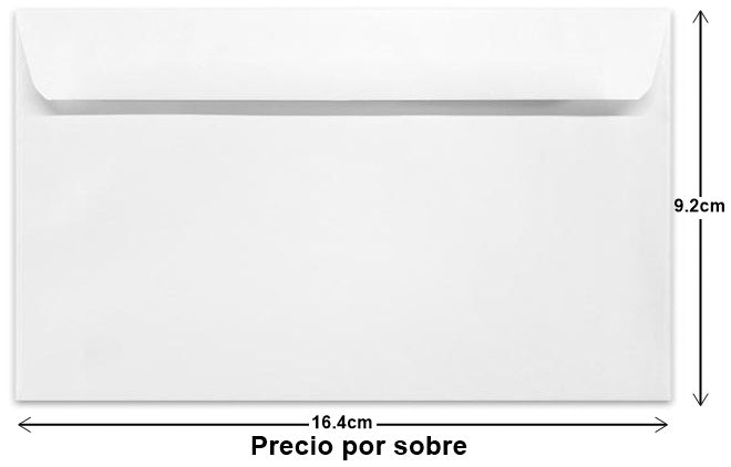 Sobre Boston 50kg Blanco Bond Carta 6¾ Nassa® HA0072 [Sobre] 7501523711020 2