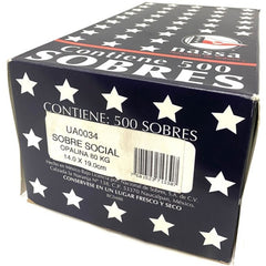 Sobre Linea Social Opalina Blanco 140×190mm Nassa® UA0034 [Sobre] 7501523713307 2