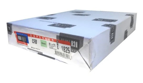 Papel Autocopiante C.F.B. paquete c/500 Verde pastel Carta 75g NCR® [Resma] 750453444851