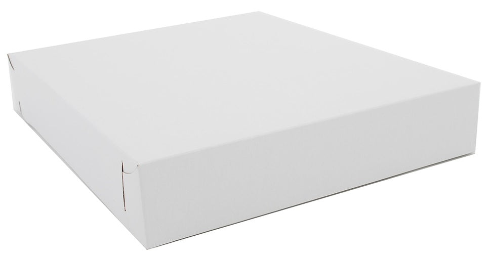 Caja Cartón Blanca p/Donas 30.65×25.4×5.1cm c/200 12×10×2" Sct® 2005 [Paquete]
