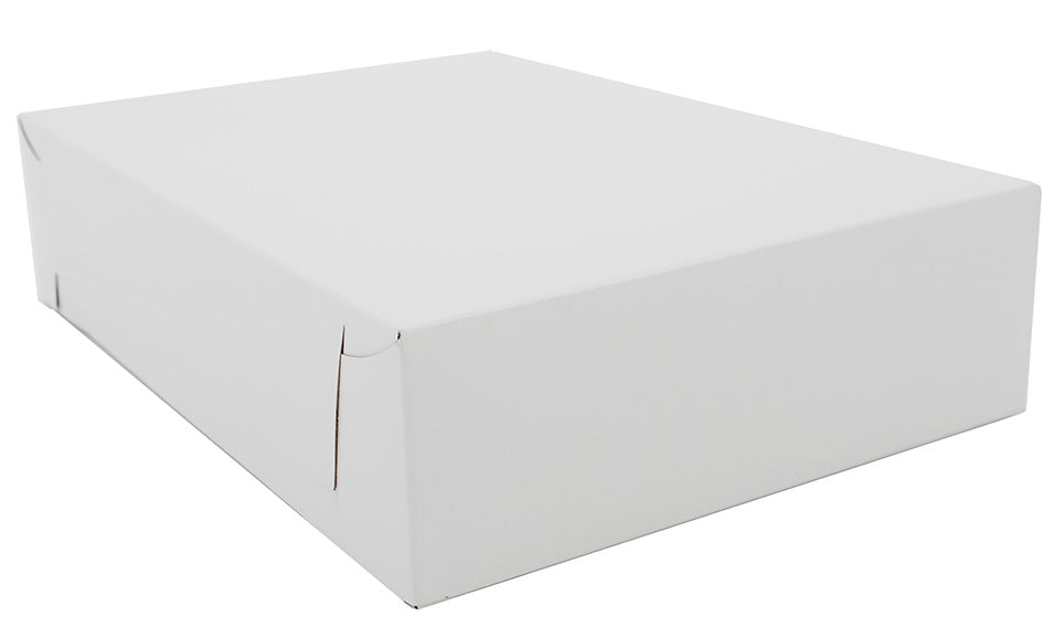 Caja Cartón Blanca p/Donas 22×22.9×7.6cm c/200 13×9×3" Sct® 1020 [Paquete]