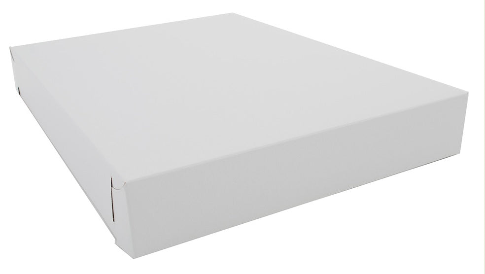 Caja Cartón Blanca p/Donas 38.1×27.9×5.1cm 15×11×2" Sct® 2013 [Pieza]