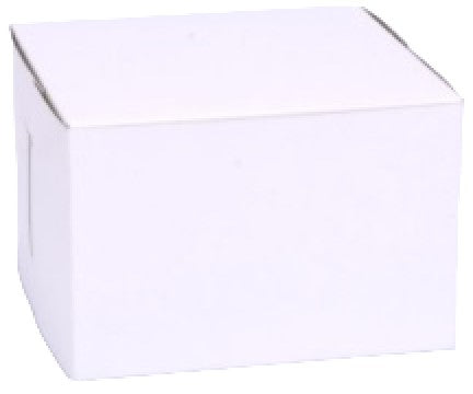 Caja Cartón Blanca p/Pastel15.2×15.2×10.2cm c/250 6×6×4" Sct® 1509 [Paquete]