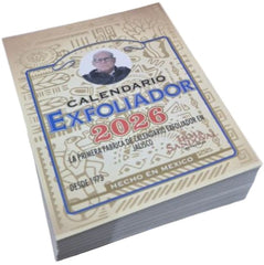 Calendario Santoral 2026 Exfoliador Papel Bond 8×11cm M.Sandoval [Pieza]