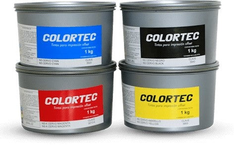 Tinta Process Selección New Cervo 1kg Negro ColorTec® 5840 Kilo 02