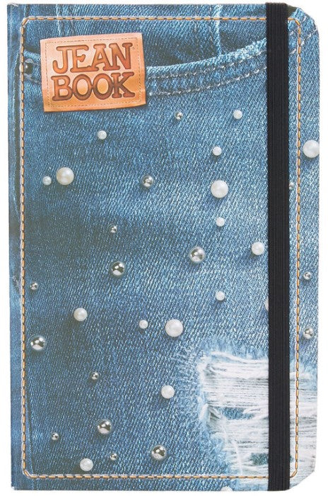 Libreta Pasta Dura Jean Book 13×21cm c/liga 96 hojas Raya Norma® 582824 [Pieza] 7702111828247