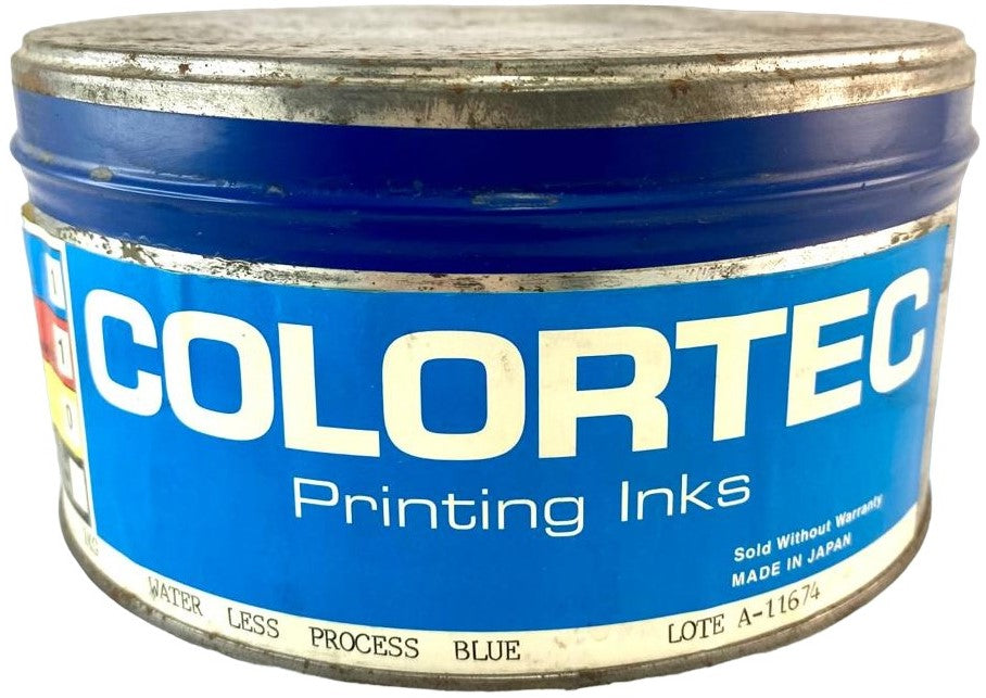 Tinta tono Pantone® WS Waterless 1kg Azul Process ColorTec® WS5024 [Kilo]