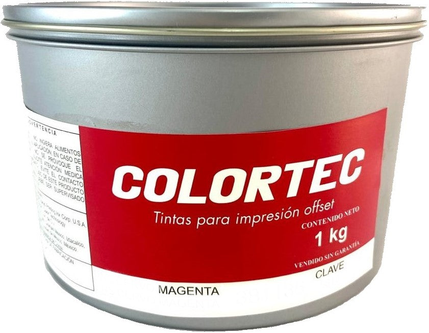 Tinta Process Selección Waterless Cervo 1kg Magenta ColorTec® WS3110 Kilo 01